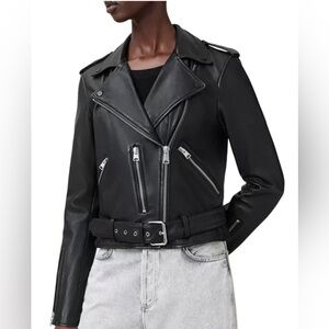 All Saints Balfern Leather Jacket